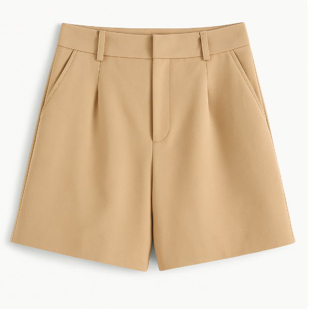 SAYD — Tailored High-Waist Shorts